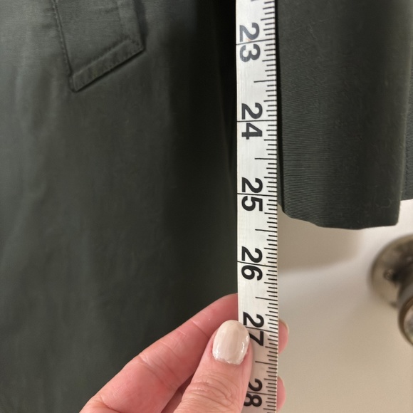 London Fog Claeth Cloth Faux Fur Lined Trench Maincoat Men's 42R - Picture 6 of 16